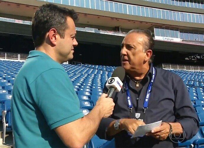 Eric Faria e Galvão são os 'sobreviventes ' na cobertura da Seleção