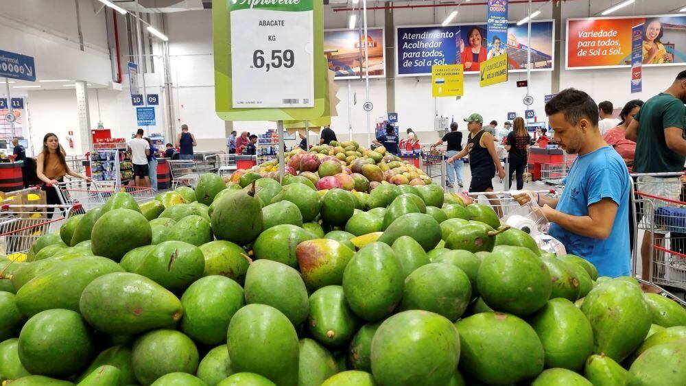 Movimentação em mercado atacadista em São Paulo