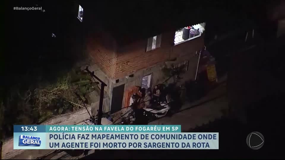 Polícia faz mapeamento na Favela do Fogaréu, onde agente foi morto