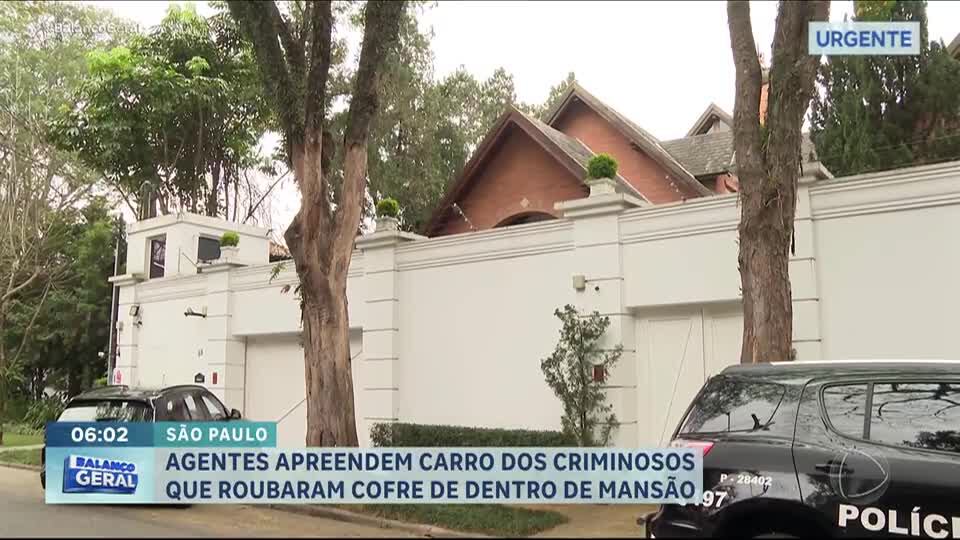 Criminosos invadem mansão no Morumbi e roubam cofre
