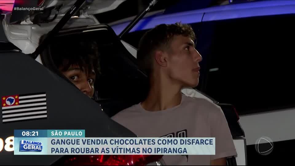 Gangue do Chocolate é detida após roubos na zona sul de São Paulo