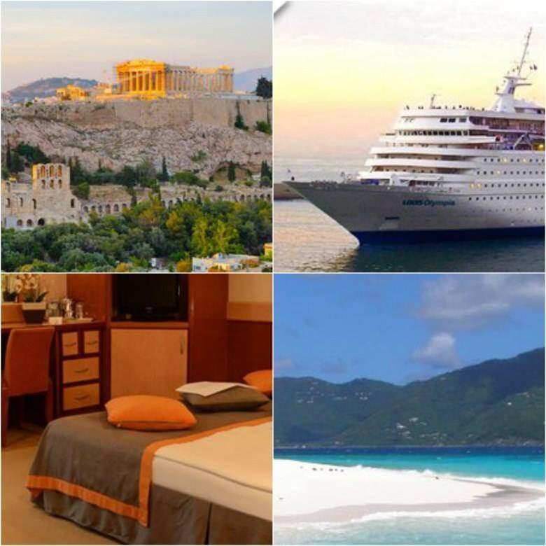 

No site Hotel Urbano, um cruzeiro pelas ilhas gregas com direito a seis diárias custa R$
3.735 por pessoa. O trajeto passa pelas cidades de Atenas, Mykonos,
Kusadas, Patmos e Creta. O navio tem até
cassino dentro. O pacote inclui passagem de ida e volta. Os interessados podem escolher embarcar no dia 14, 21 ou 28 de março
Confira outras opções no R7 Viagens
