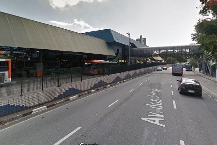 Local do acidente na Avenida dos Autonomistas em Osasco