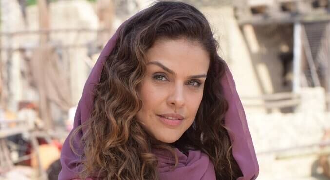 Paloma Bernardi interpreta Bateseba, dona de uma personalidade marcante