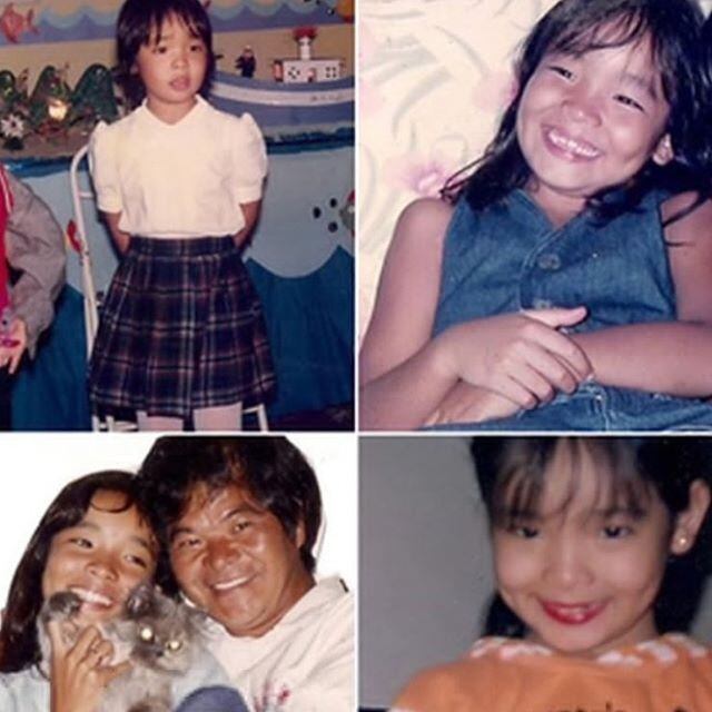 Carol Nakamura também relembrou os tempos de infância 