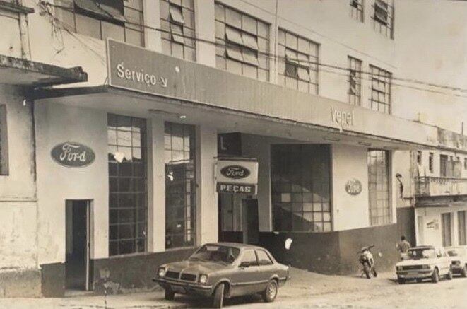 Primeira concessionária caoa em Campina Grande, no início dos anos 1980