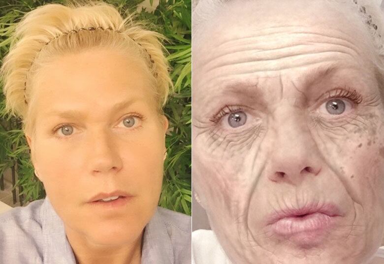 Sempre que posta alguma foto nas redes sociais, Xuxa recebe comentários dizendo que suas rugas estão cada vez maiores. A loira até fez uma brincadeira e compartilhou uma imagem onde aparecia bem envelhecida

+ Ana Hickmann adia planos para ter segundo filho por causa do zika vírus

• Acesse o R7 Play e assista na íntegra a todos os programas da Record! Clique e experimente!
