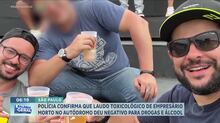 Laudo toxicológico contradiz depoimento do amigo de empresário morto em Interlagos