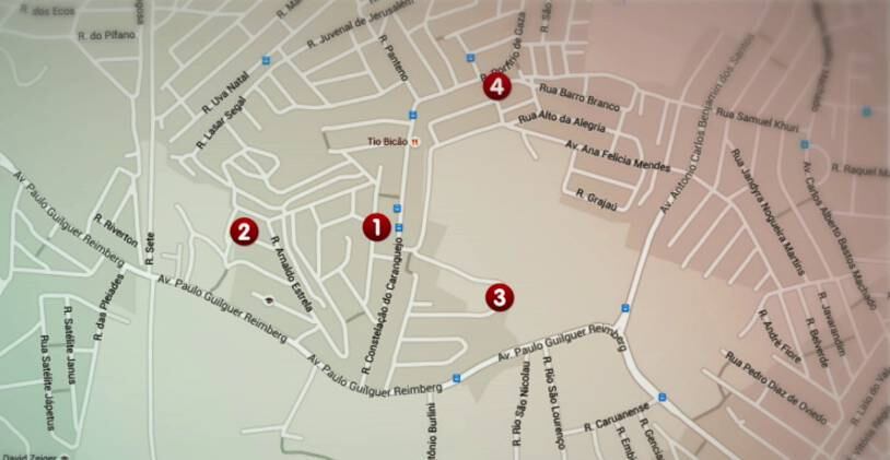 Segundo o delegado Veiga, uma testemunha ajudou a polícia a identificar os criminosos. Tatiane Rosa da Silva, de 23 anos, e Adinaldo Pereira Cunha Junior, de 19, foram presos durante a madrugada. Um adolescente foi apreendido. Leonardo de Jesus Bastos, de 32 anos, foi preso por roubo na região do assentamento e, segundo as investigações, está envolvido nas mortes que ocorreram antes da sua prisão