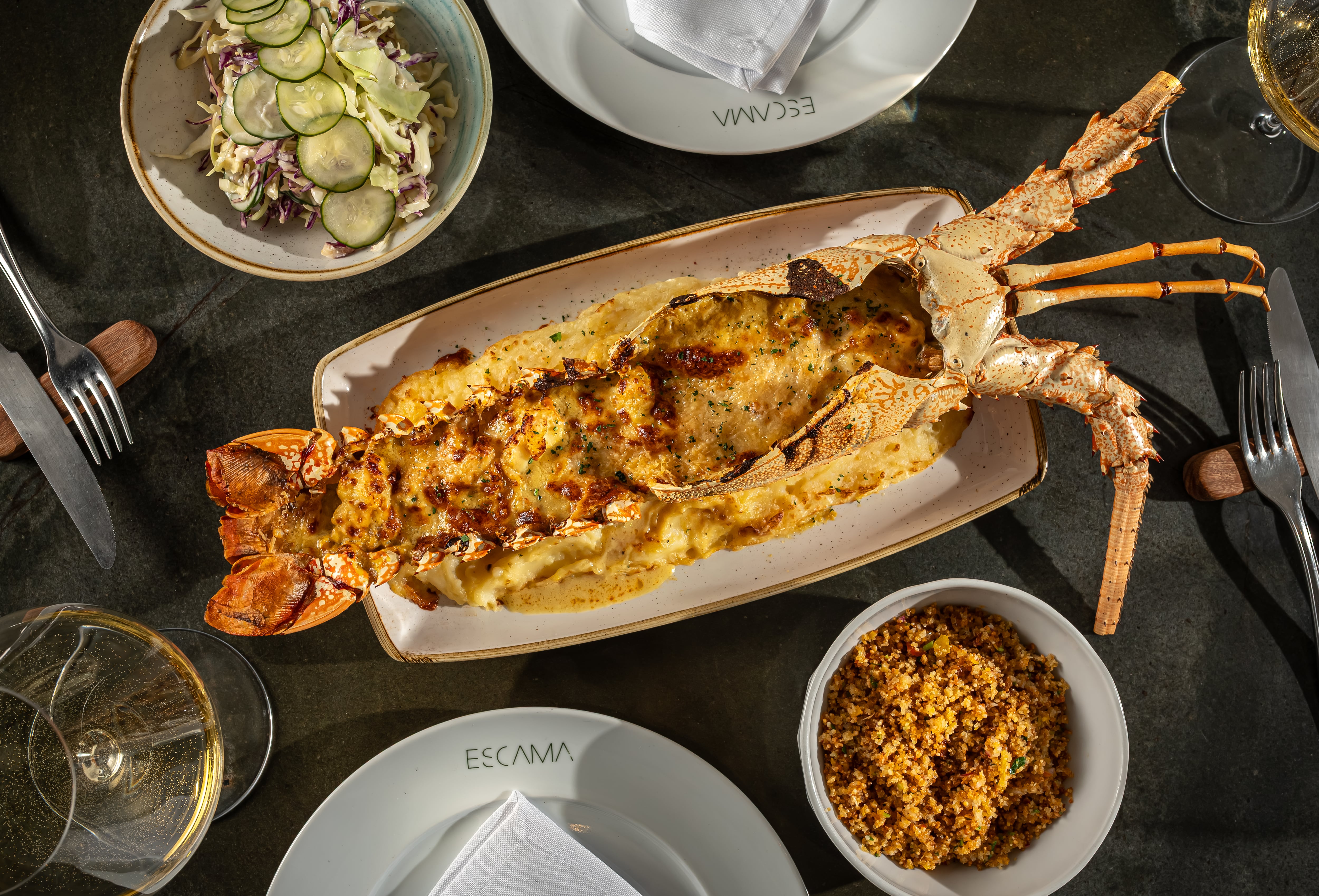 Lagosta, do Escama, no Rio de Janeiro