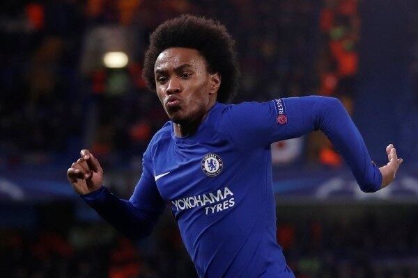 2º Willian
– 42 gols em 222 jogos (2013-2018)