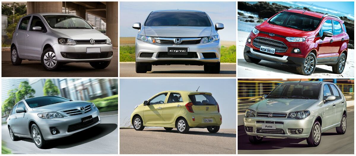 Marcha a ré: preço dos carros novos caiu 12,31% nos últimos cinco anos, período em que a inflação subiu 36,88%