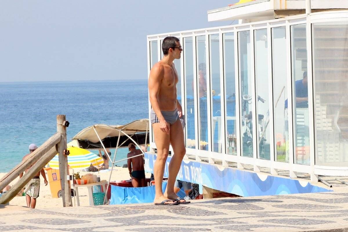 Sergio Marone nas ruas de Ipanema