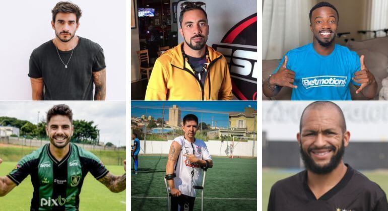 Gui Napolitano, Jukanalha, Negrete, Henrique Almeida, Rogerinho e Mirandinha