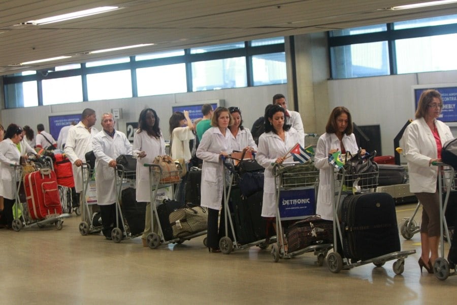 Nova leva de cubanos chegou na semana passada no Brasil