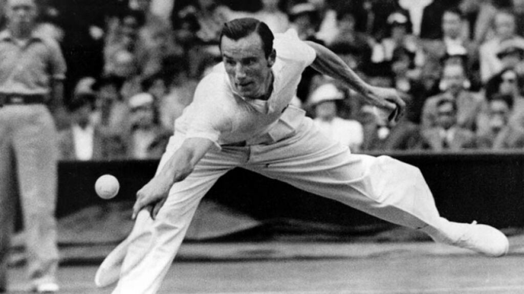 O britânico Fred Perry também conquistou dez títulos.