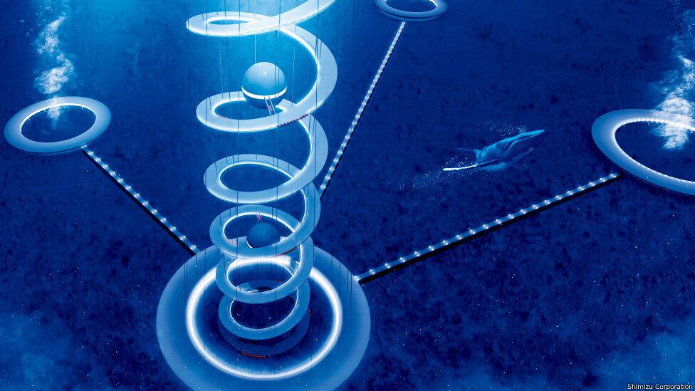 A Shimizu está trabalhando no projeto com a Agência Japonesa de Ciência Terrestre e Marítima e com a Universidade de Tecnologia de Tóquio, e acredita que levará cinco anos para construir a primeira unidade da cidade subaquática a um custo de 3 trilhões de ienes (R$ 66 bilhões)

BBC Brasil - Todos os direitos reservados - É proibido todo tipo de reprodução sem autorização por escrito da BBC
