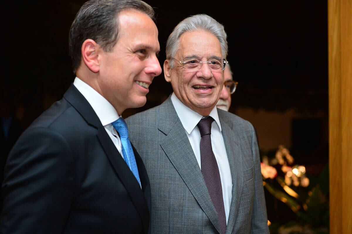 O encontro em São Paulo de tucanos e o empresário João Doria Jr. reuniu cerca de cem convidados, a maioria empresários