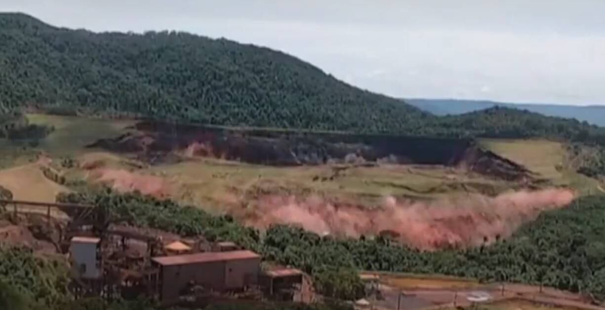 Estrutura ruiu em 25 de janeiro de 2019