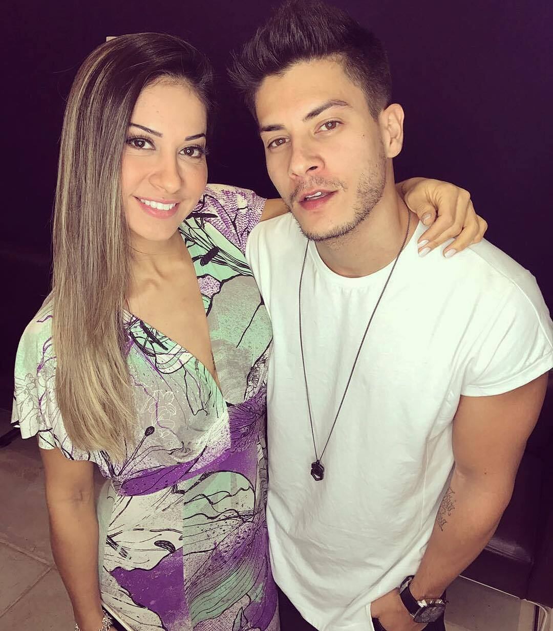 Mayra e Arthur mostram que têm muita coisa em comum!