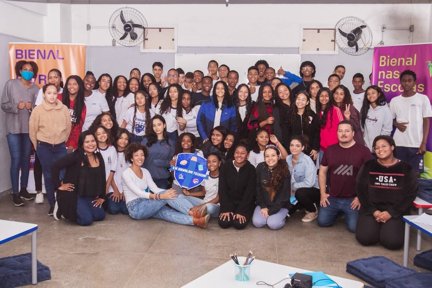 Bienal nas Escolas começa no Rio