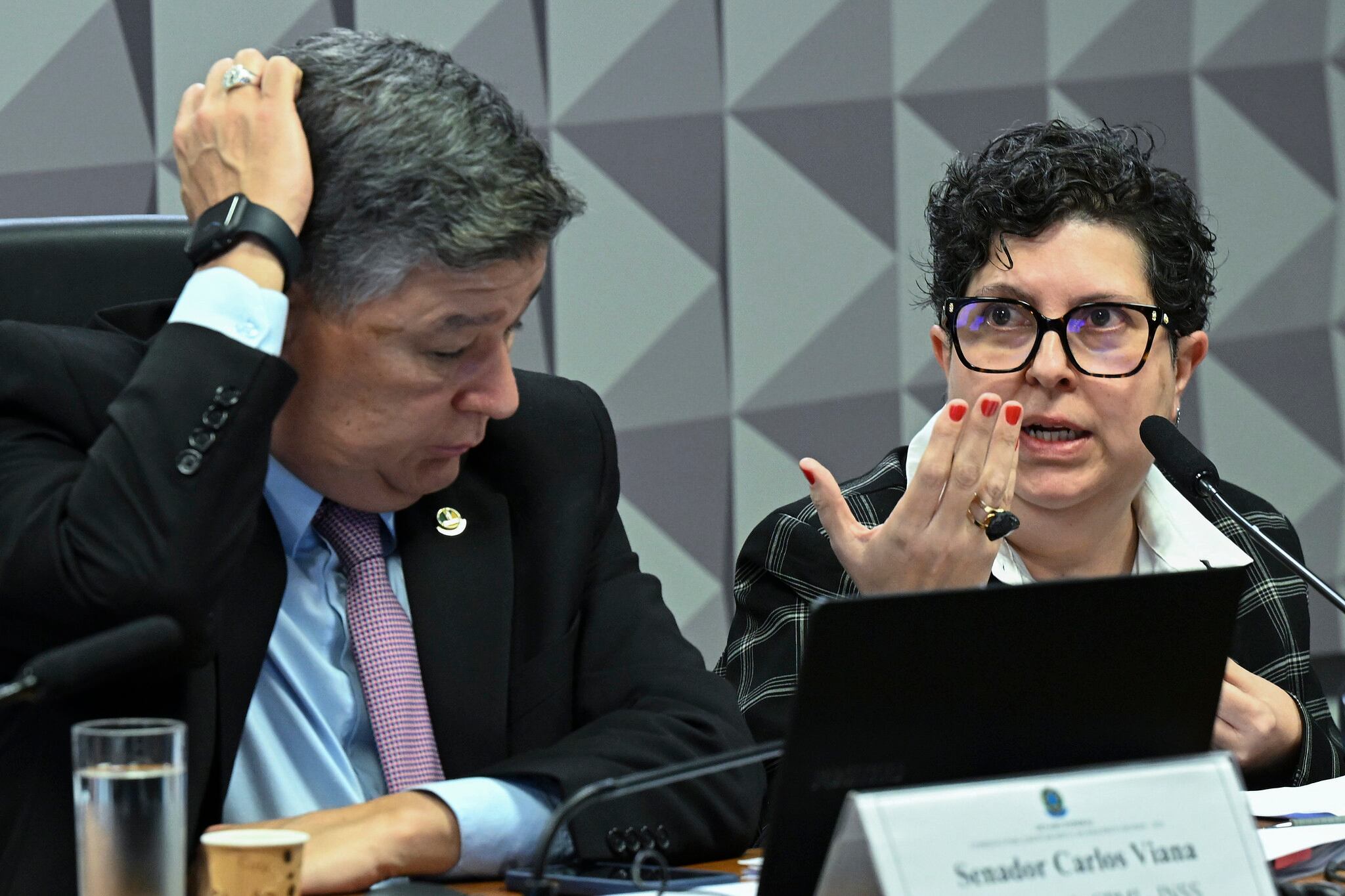 Comissão Parlamentar Mista de Inquérito do INSS - 2025 (CPMI - INSS) realiza oitiva de ex-integrante do Conselho Nacional de Previdência Social (CNPS). Tonia Andrea Inocentini Galleti