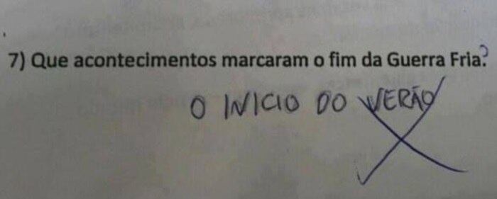 Faz sentido...