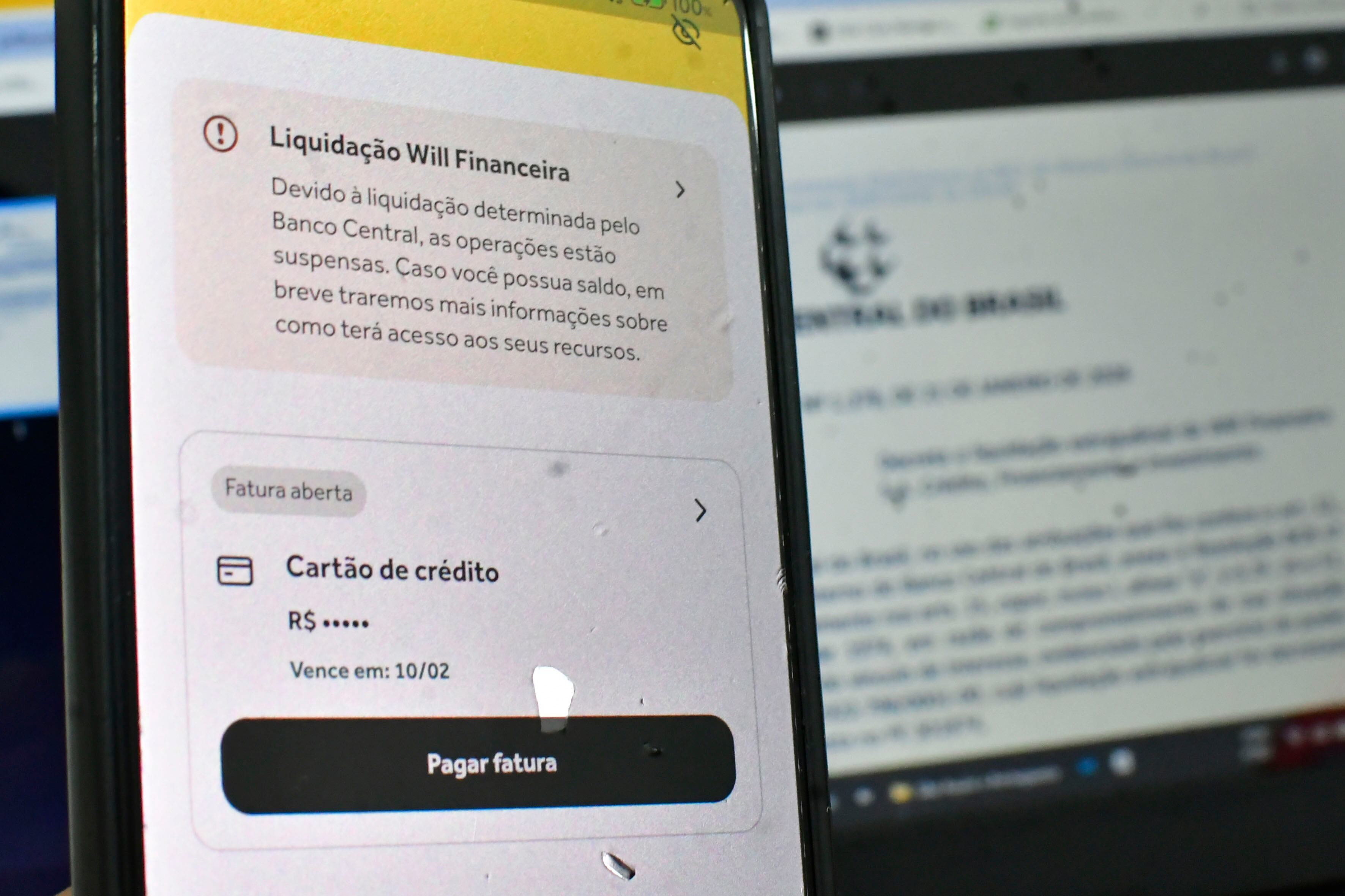 SP - WILL BANK/ECONOMIA - CIDADES - Banco Central decreta a liquidação do Will Bank, nesta quarta-feira (21). 21/01/2026 - Foto: EDUARDO CARMIM/AGÊNCIA O DIA/AGÊNCIA O DIA/ESTADÃO CONTEÚDO