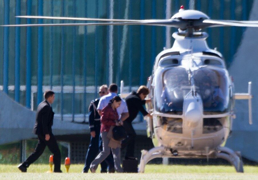 Dilma embarcou para EUA nesta quinta-feira (21)