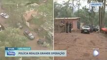 Polícia realiza megaoperação contra o tráfico de drogas em São Paulo