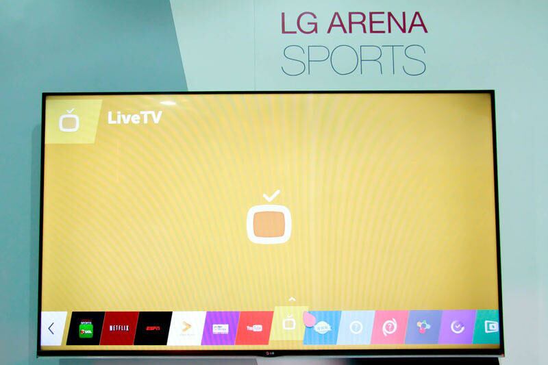 A Smart TV da LG vem com o sistema operacional Web OS e com controle de reconhecimento de voz