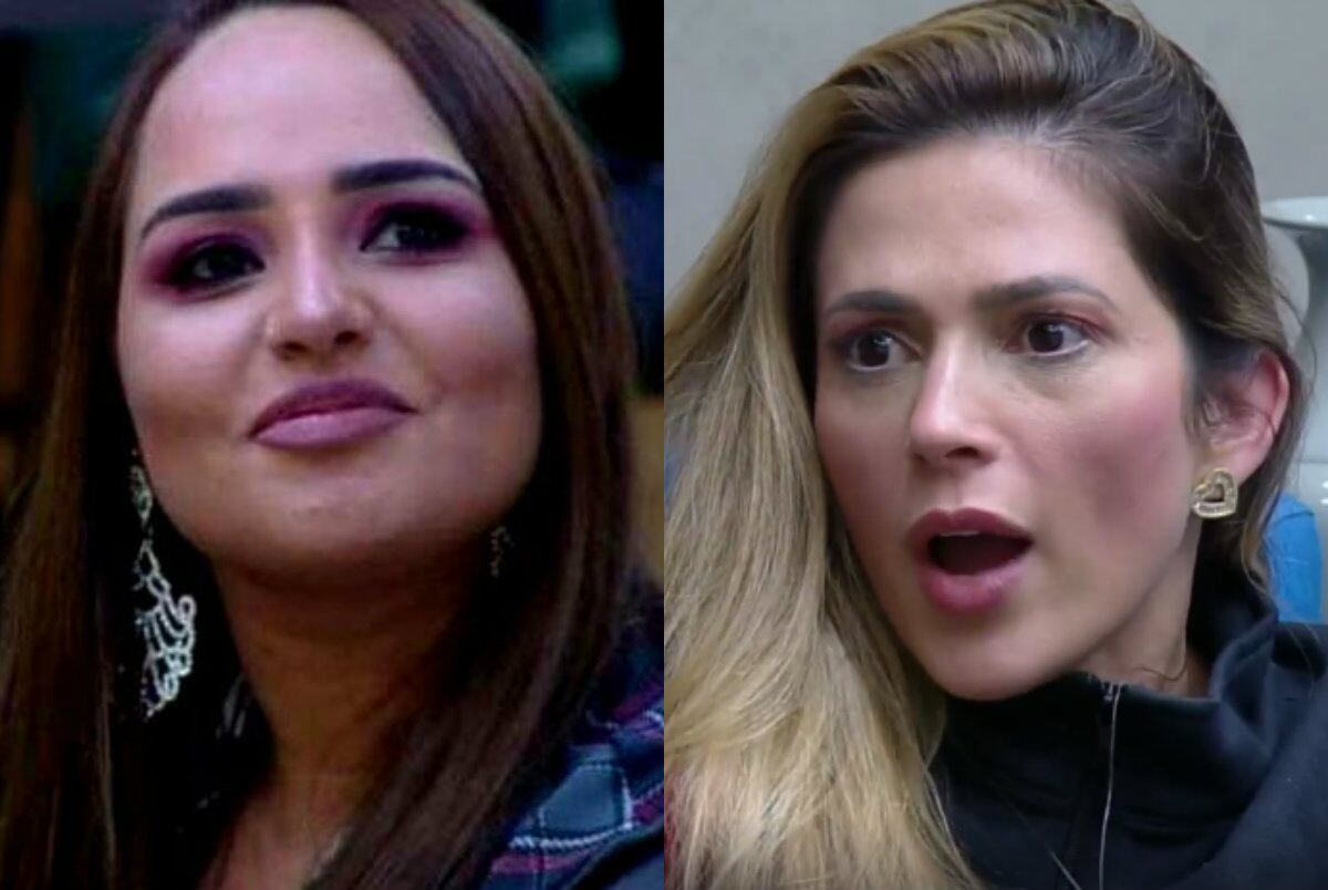 Perlla e Nadja: relação conturbada em A Fazenda