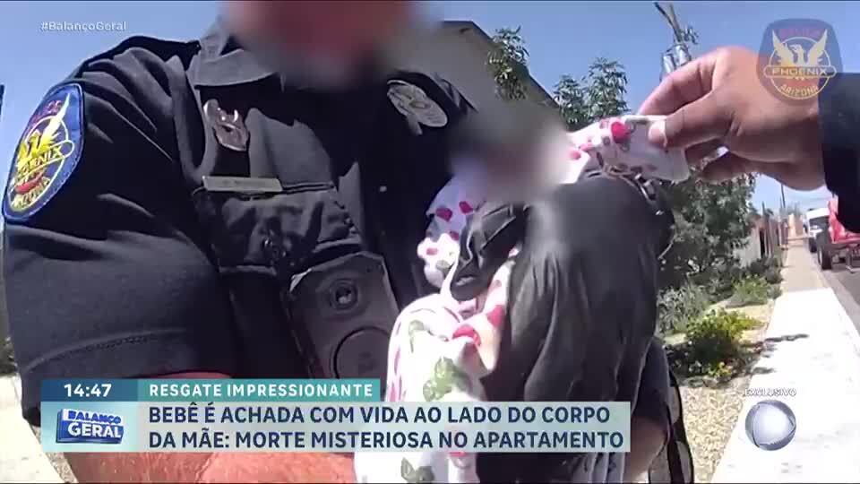Polícia encontra bebê recém-nascida com vida ao lado de corpo da mãe nos EUA
