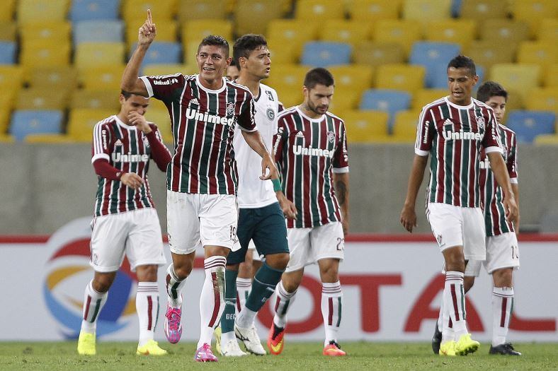 O Fluminense faz nesta quarta-feira (2), no Serra Dourada, o jogo de volta da segunda fase da competição contra o Goiás. O primeiro jogo acabou 2 a 1 para o Fluzão