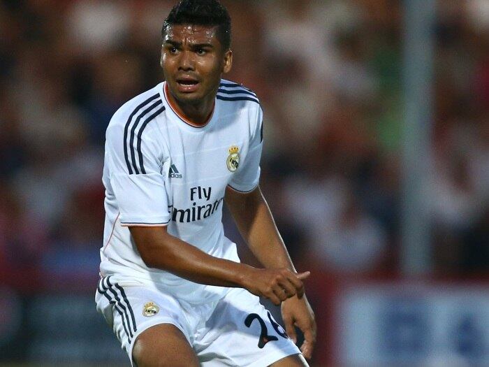 Casemiro jogou 18 partidas com a camisa do Real