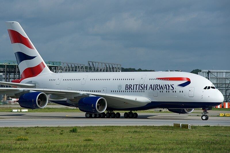 A380 da British Airways: piloto incapacitado após orgia em Joanesburgo