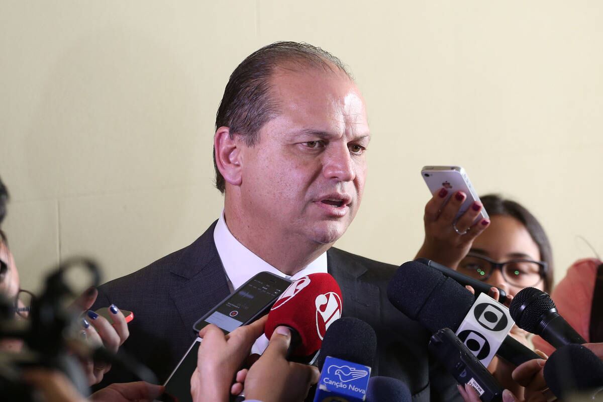 O ministro da Saúde, Ricardo Barros