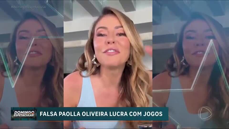 Giro dos Famosos: Paolla Oliveira descobre perfil falso com dois milhões de seguidores na internet