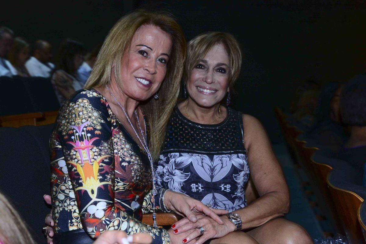 Zilu e Susana Vieira posaram para fotos