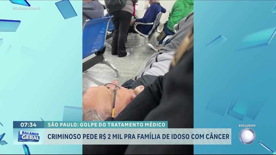 Familiares de paciente oncológico são alvo de golpe em hospitais