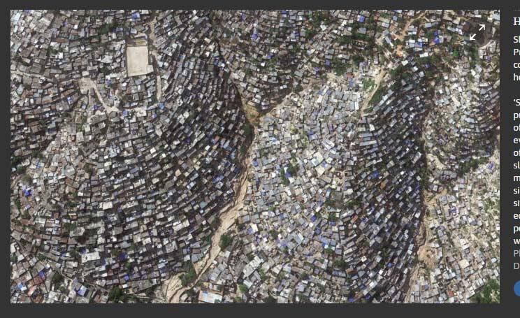 Moradores das favelas de Porto Príncipe, no Haiti, enfrentam condições de vida sombrias no país mais pobre do hemisfério ocidental