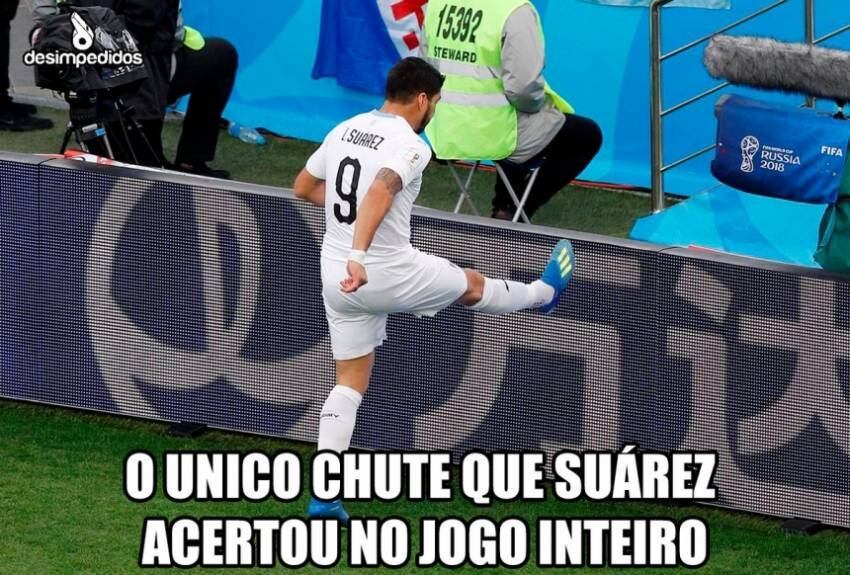 Humor na Copa: os memes de Uruguai 1-0 Egito
