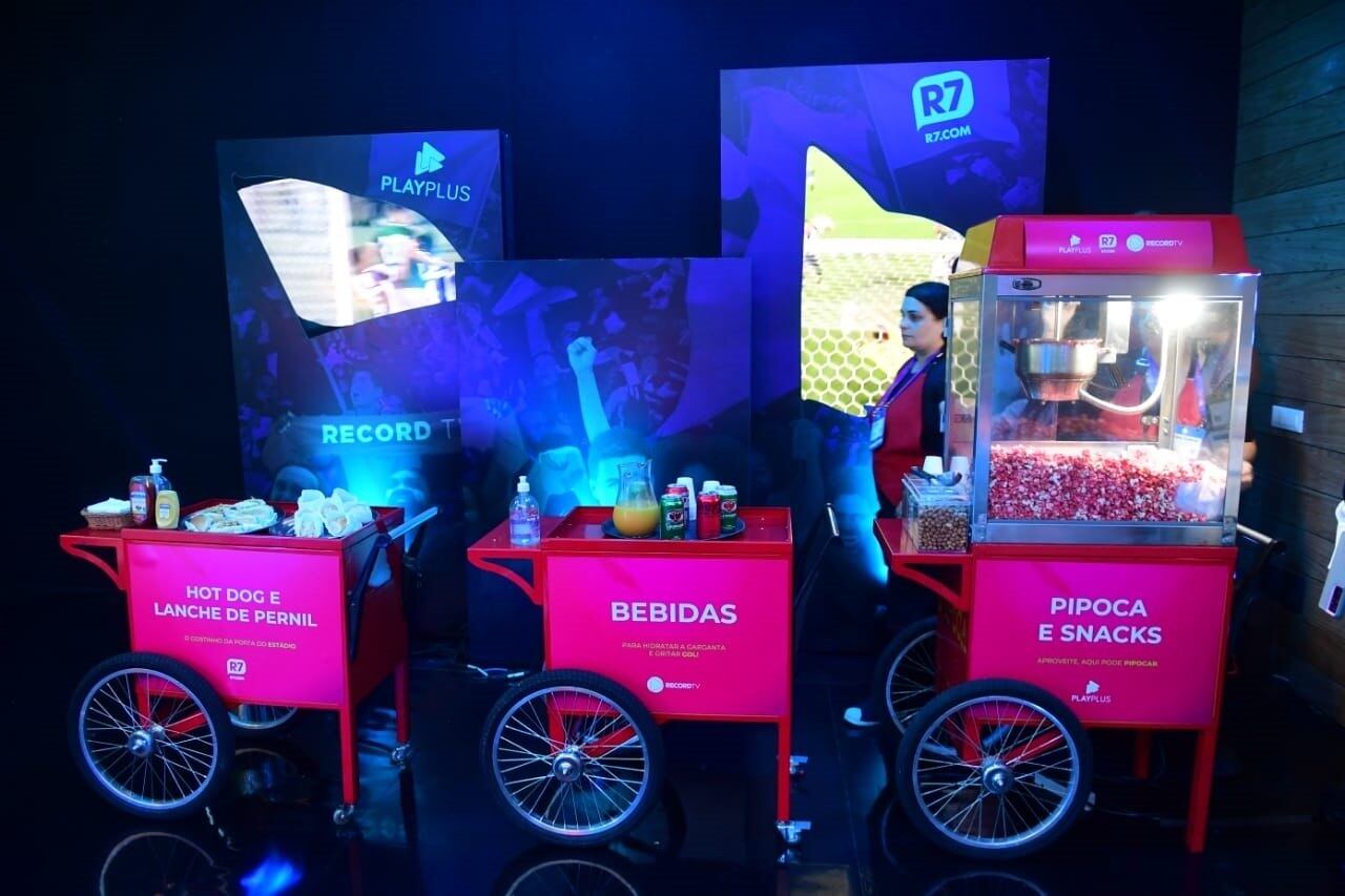 Espaço conceitual do grupo Record no Maximídia 2023