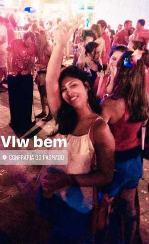 Jessica no Carnaval de São Paulo