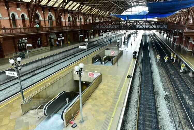 Trens vão circular por apenas três plataformas