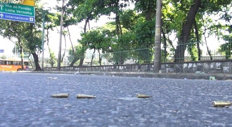 Nove pessoas ficaram feridas durante o tiroteio