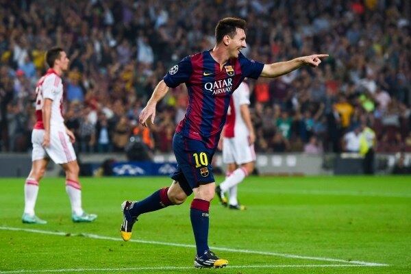 O Ajax-HOL é 5ª maior vítima de Messi na Liga dos Campeões: 6 gols em 3 jogos