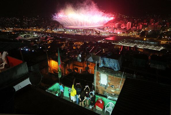 Cerimônia de abertura por um ângulo diferente na Rio 2016