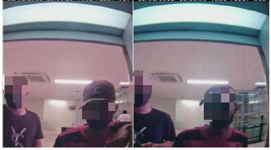 Suspeitos flagrados fazendo saques do dinheiro desviado em caixas eletrônicos