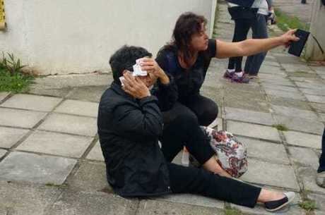 Idosa atacada por cachorros